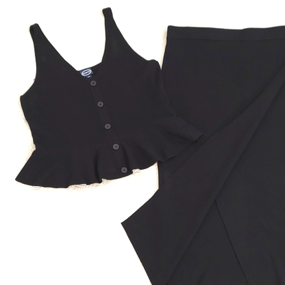 Scoop Woman's Knit Top & Skirt 2 Piece Set/ Size XXL (NWT)